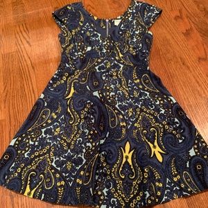 Anthropologie retro dress